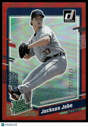 2023 Donruss - Holo Red Jackson Jobe #75