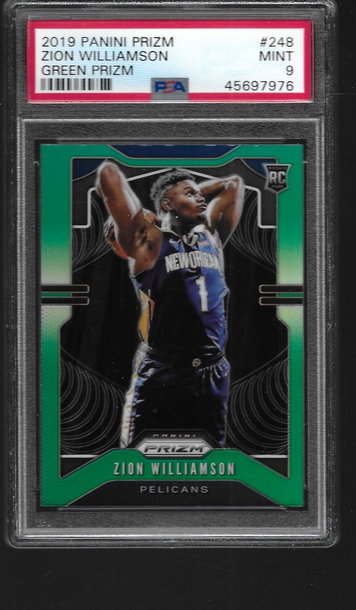 2019 Panini Prizm Zion Williamson