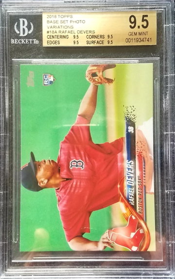 2018 Topps Rafael Devers sp