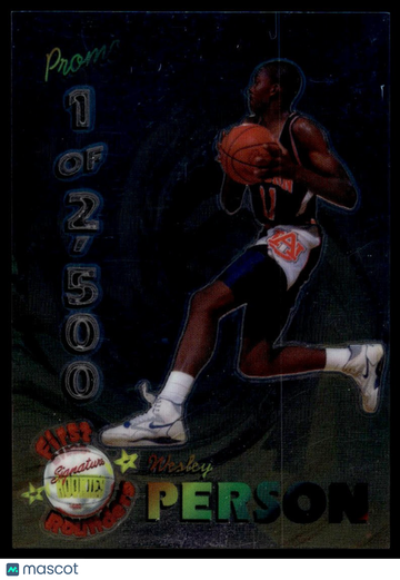 1995 Signature Rookies Kro-Max Wesley Person #P-FR 12 First Rounders Promos