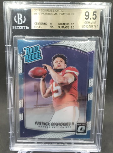 2017 Donruss Optic Patrick Mahomes RR