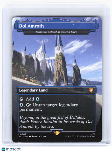 Commander: The Lord of the Rings: Tales of Middle-earth Dol Amroth Nonfoil Mythic (Borderless) #369