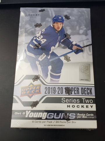 2019-20 Upper Deck Series 2 Hockey Hobby Box