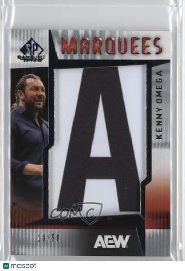 2025 SP Game Used AEW - Marquees Kenny Omega #MQ-OM [None] 10/50