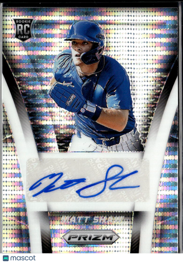 Matt Shaw 2025 Panini Prizm Baseball RC Auto /199 Chicago Cubs