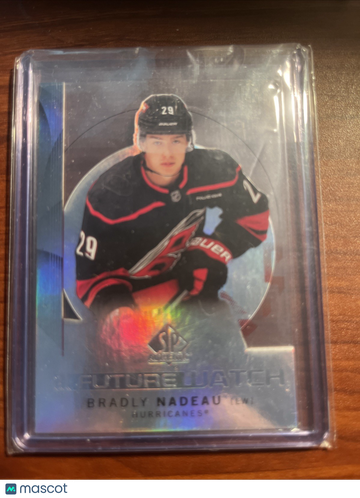 2024-25 SP Authentic Bradly Nadeau #148 Acetate Short Print Parallel/Variety Rookie