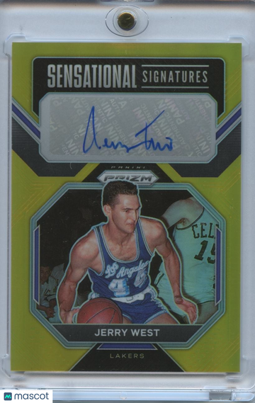 2022 Jerry West 10 Panini Authentic