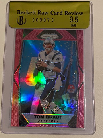 2017 Prizm Pink Tom Brady