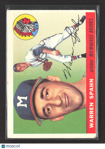 1954 Topps Warren Spahn #31