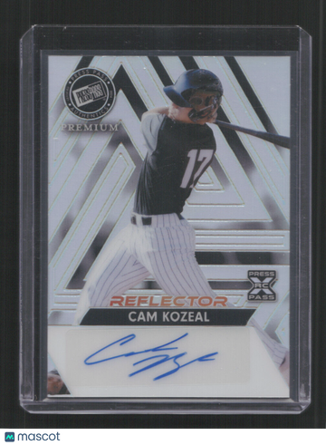 2024 PRESS PASS PREMIUM CAM KOZEAL #BA-CK1 /35 RC AUTO SILVER REFLECTOR /35 ,RC,SN