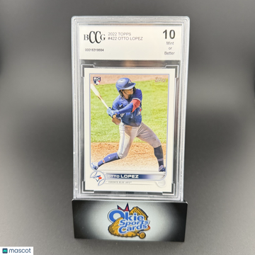 2022 Topps Otto Lopez #422 Rookie BGS 10