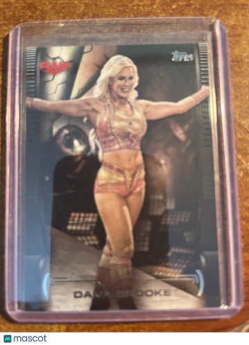2021 Topps WWE Undisputed Dana Brooke #9 Black Parallel/Variety Base Set