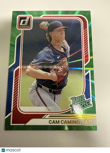 2026 Donruss Cam Caminiti #188 Green Laser