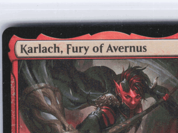Prerelease Cards Karlach, Fury of Avernus Foil Mythic #186