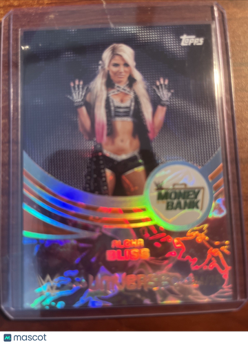2025 TOPPS UNIVERSE WWE Alexa Bliss #261 Orange Parallel/Variety