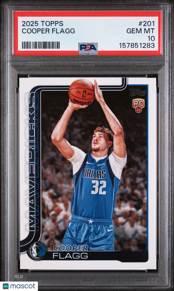 2025 Topps Cooper Flagg #201 PSA 10