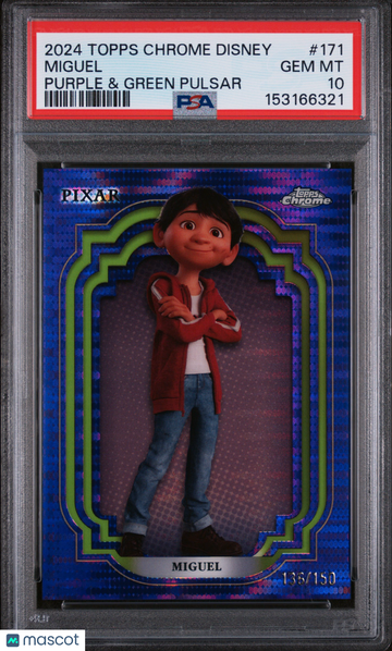 2024 Topps Chrome Disney Miguel #171 PSA 10
