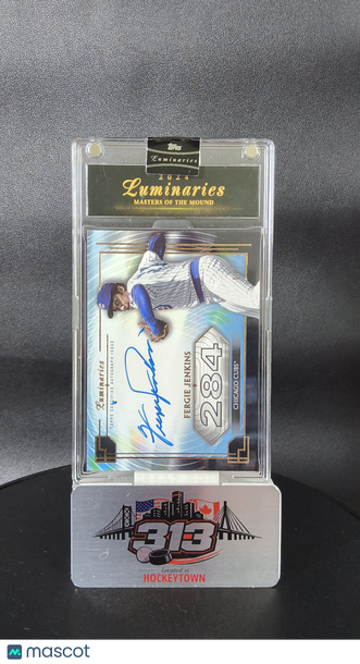 2024 Topps Luminaries Masters of the Mound Fergie Jenkins #MOM-FJ Masters of the Mound Autograph Card
