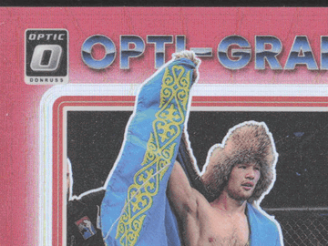 2023 Panini Donruss Optic Opti-Graphs Shavkat Rakhmonov #OG-SHR Pink /199