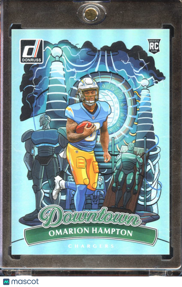 2025 Panini Donruss Downtown Omarion Hampton #16 RC