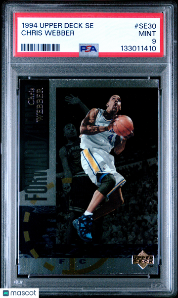 1994 Upper Deck Se Chris Webber #SE30 PSA 9