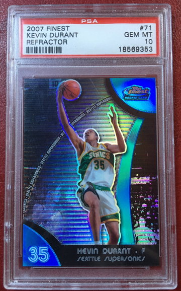 Kevin Durant Blue Refractor