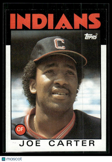 1986 Topps Joe Carter #377