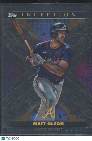 2024 Topps Inception Matt Olson #124 Alpha SSP
