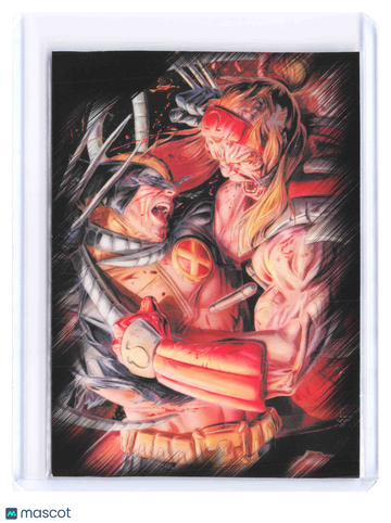 2010 Rittenhouse Marvel Heroes and Villains Omega Red Wolverine #14