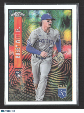 2022 Topps Chrome Exposé Bobby Witt Jr. #EX-1 RC