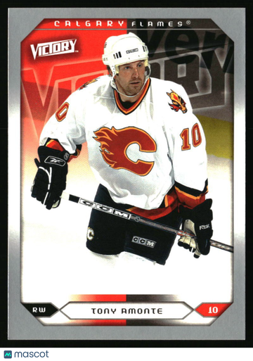 2005-06 Upper Deck Tony Amonte #208 2005-06 Upper Deck Victory Update Calgary Flames