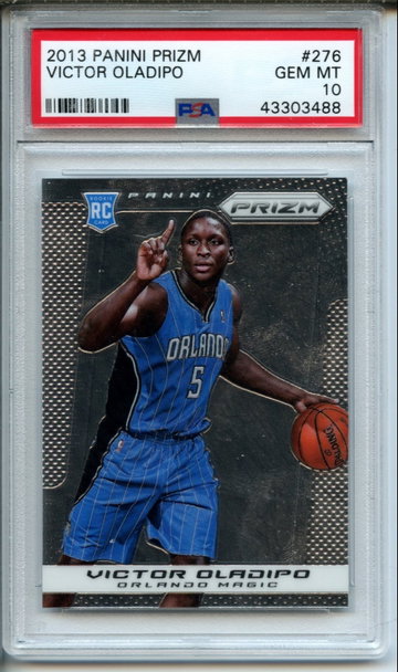 2013 Panini Prizm Victor Oladipo Rookie #276 PSA Gem Mint 10
