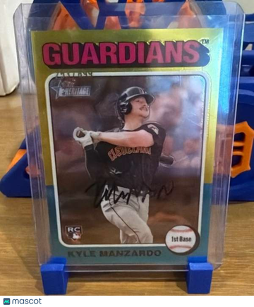 2024 Topps Heritage - Chrome Kyle Manzardo #673