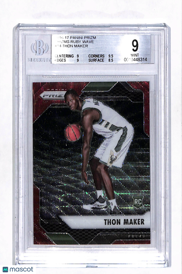 2016 Panini Prizm Thon Maker #14 BGS 9
