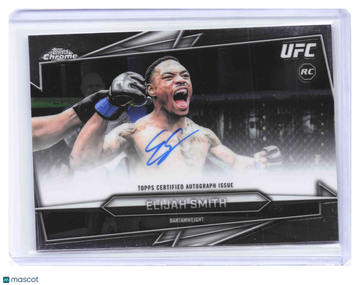 2026 Topps Chrome UFC Elijah Smith #BAV-ES Low Pop Rookie RC