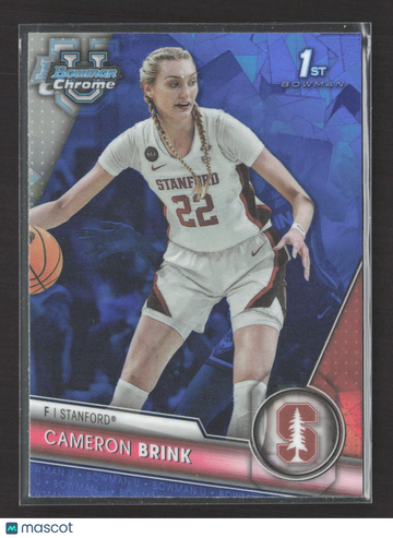 2024 Bowman University Chrome Cameron Brink #75 1st Bowman