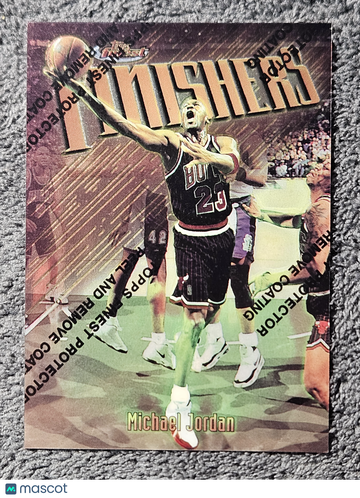 1997 Topps Finest Finishers Michael Jordan #39
