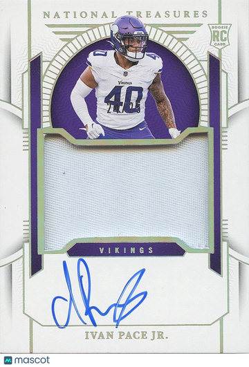 2023 Ivan Pace Jr. Panini Authentic