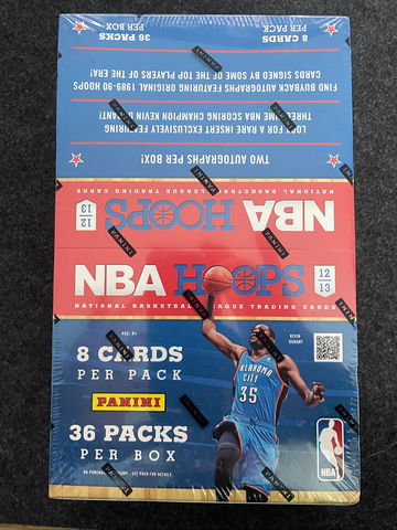 2012-13 NBA Hoops Hobby Box