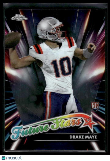 2024 Topps Chrome Drake Maye #FS-3 Future Stars