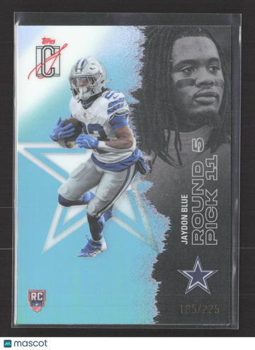 2025 Topps Signature Class Jaydon Blue #225 185/225 RC