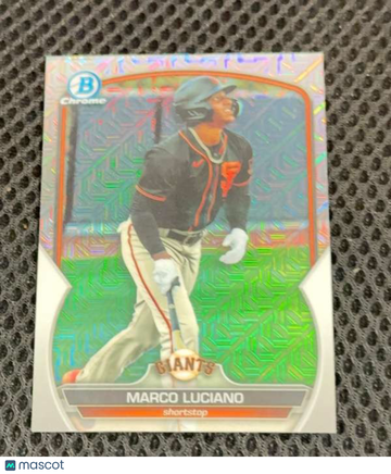 2023 Bowman Chrome - Prospects Mojo Refractor Marco Luciano #BCP-176