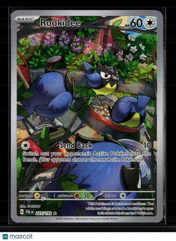2023 Paldea Evolved Rookidee Holo Secret Rare #225/193