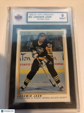 1990-91 O-Pee-Chee Premier See Description #50 Rookie KSA 9