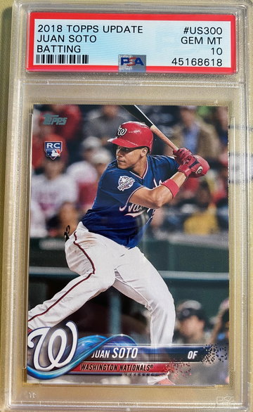 Juan Soto Update Rookie PSA 10