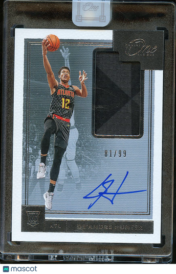 2020 Panini One and One De'Andre Hunter #RJA-DAH /99 Patch RC Memorabilia
