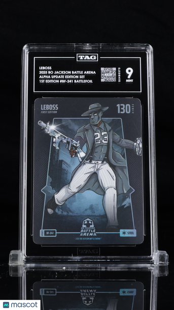 2025 Bo Jackson Battle Arena LeBoss/Lebron James 1st Edition #BF-241 Battlefoil TAG 9