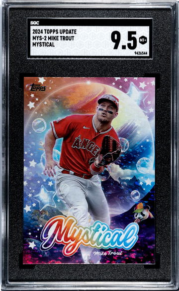 2024 Topps Update #MYS-2 Mike Trout Mystical SGC 9.5