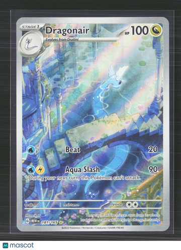 2023 Scarlet & Violet 151 Dragonair Holo Secret Rare #181/165