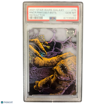 2021 Topps Chrome Star Wars Galaxy Rncr. Rnks. BST Bsts. #75 PSA 10